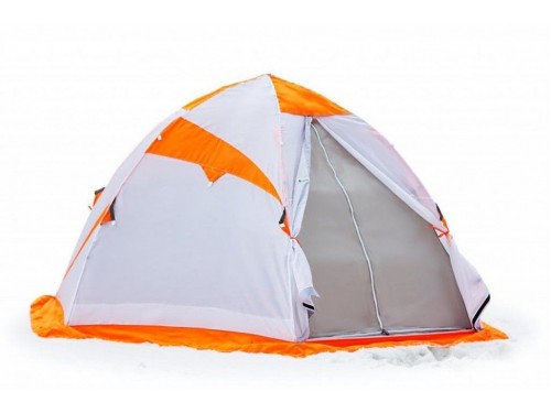 Палатка для зимней рыбалки для рыбалки Лотос 4ЛТ оранжевая