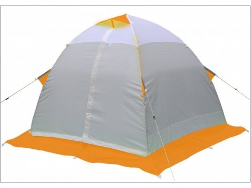 Палатка для зимней рыбалки Лотос 2С оранжевая