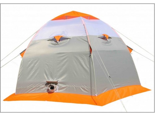 Палатка для зимней рыбалки Лотос 3 Оранжевая